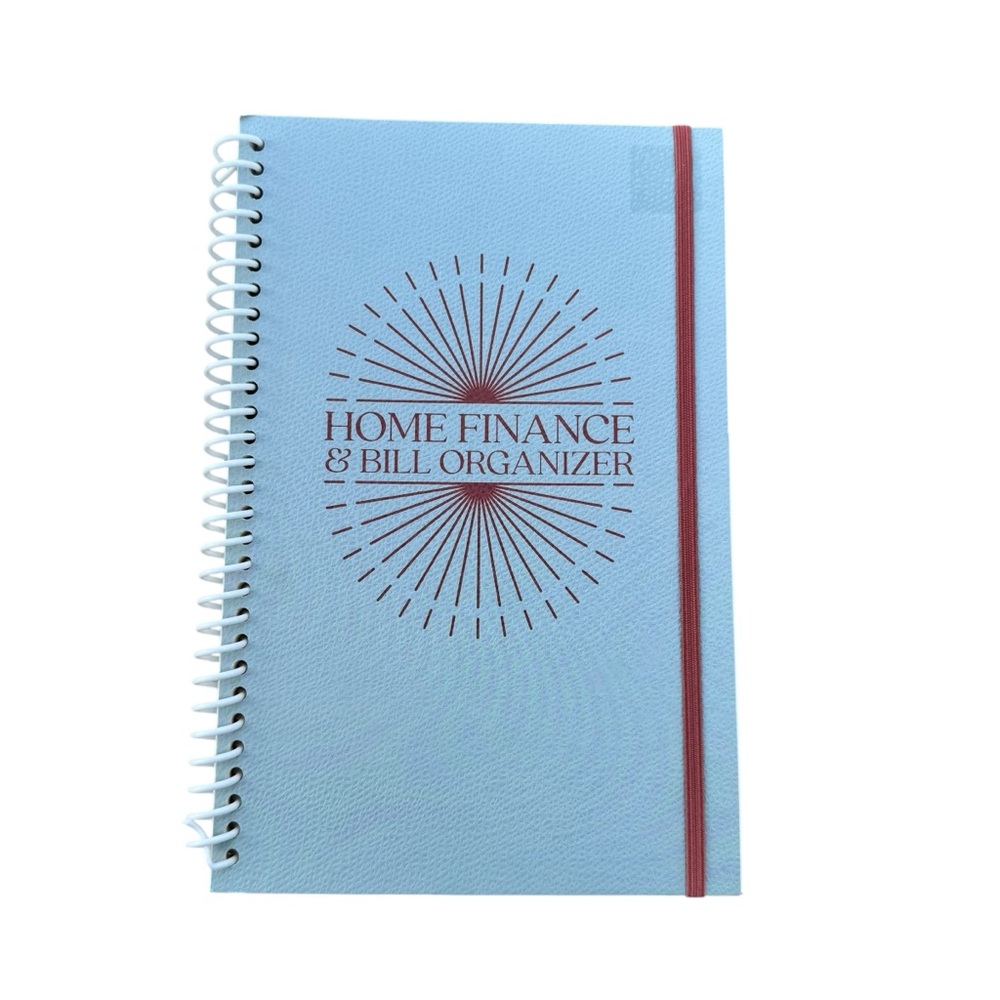 NEW Home Finance and bill organizer book budget planner monthly pockets